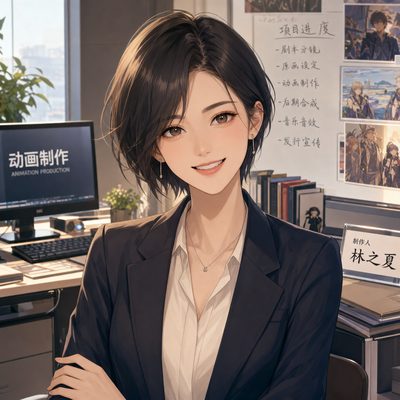 抖荫短视频动漫制片人林之夏